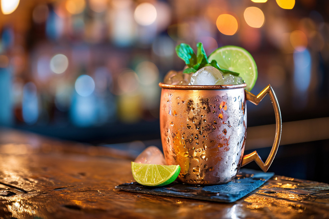 fructosefreier Moscow Mule